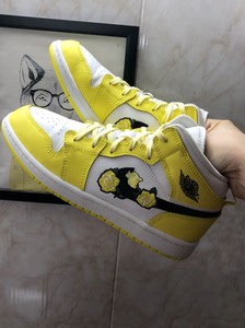 耐克jordanaj1复古黄玫瑰3y,35码(内长22厘米)