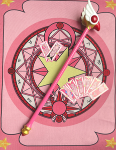 百变小樱 鸟头杖 小樱cos魔法杖 星星杖可替换