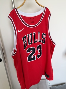 乔丹篮球背心 sw球迷版 公牛队23号球衣 3xl码 没有购