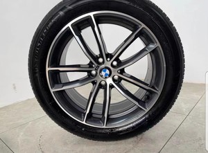 宝马5系525运动版18寸轮毂 新车1000公里拆.