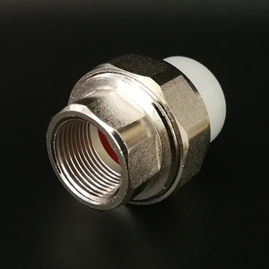 pert内外丝铜活接铜活接头6分1寸外牙活接口2地暖水配件 pert25*1