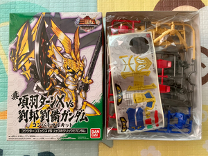 万代sd高达 bb战士 真三国传 绝版初版红标限定 真项羽