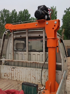 000人付款淘宝随车吊机小型电i动起重小吊机2用车载吊机悬臂吊吊车2车