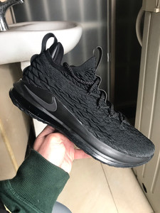 lbj15 詹姆斯15 低帮 low 黑武士 41码