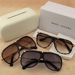 潮牌马杰克Marc Jacobs金属包边太阳眼镜高颜值拍照神