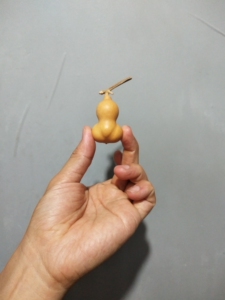 小金蟾葫芦把玩手把件文玩葫芦天然葫芦包邮