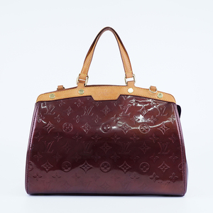 【9新】路易威登/lv 女包 车厘子色漆皮手提单肩医生包