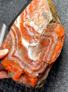 保山南红玛瑙杨柳料5公斤大原石,非常大,新旧程度 全新