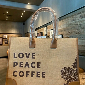 【清仓处理】手提包星巴克包包2021限量珍藏50周年复古托特