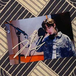 李宏毅亲笔签名照片,无印刷,送朋友!