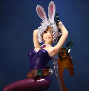 手办 raven 瑞文x手办兔女郎瑞雯 lol模型摆件
