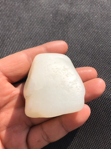 收藏级高货,新疆和田玉籽料,光白籽,白度高白一级白羊脂白玉