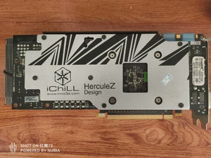 00同款货源弟弟阿丹淘宝映众gtx760超级冰龙版,外观成色如图,坏卡