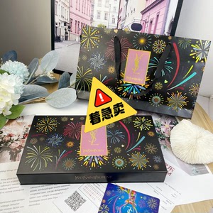 【圣罗兰烟花黑金口红六件套 】ysl黑金口红6件套新春版每