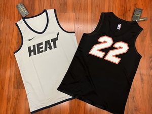 迈阿密热火 主场 客场 巴特勒 希罗 等 队内 训练球衣 现