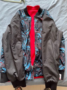 converse鸡年限定双面穿外套,2xl 没穿过几次自定义