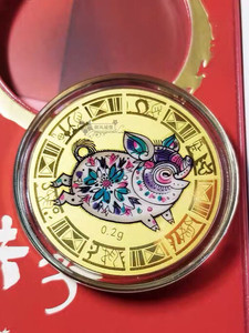 猪年周大福0.2g纪念金币超低价出售,全新无损
