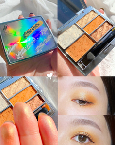 全新未拆封 小奥汀眼影小光碟五色眼影盘