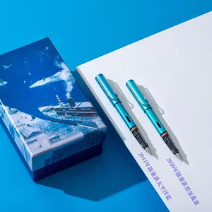 德国凌美(lamy)钢笔恒星系列0 太平洋蓝色墨水笔 pac