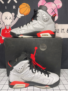 aj6 retro 反射银 3m反光 44码