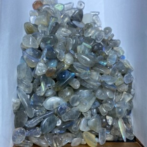 880人付款淘宝天然灰月光拉长石碎石消磁石鱼缸花盆装饰风水供佛标