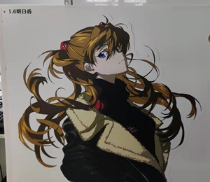eva 新世纪福音战士 米山舞 明日香 等身立立牌1.6米
