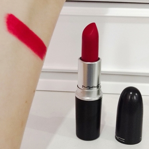 mac/魅可 口红 色号ruby woo 复古丝绒红 经典哑