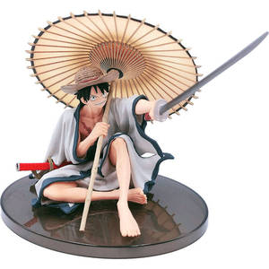 【日版】 眼镜厂 海贼航海王 路飞 打伞 武士 和服 坐姿