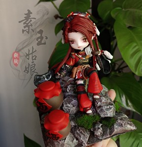 【素玉软陶】【金光布袋戏】榕桂菲 软陶手办