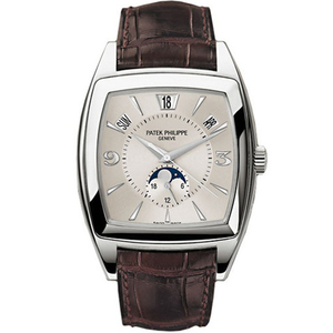 5新] 百达翡丽18k白金自动机械腕表男士手表5135g