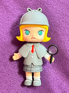 popmart泡泡玛特 molly 职业系列 侦探