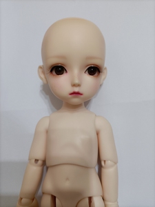 bjd土豆bwy 6分裸娃d娃:带妆头 素体,有睫毛,男体