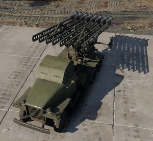 苏联-俄罗斯-bm-13-16喀秋莎多管火箭炮-斯大林管风琴