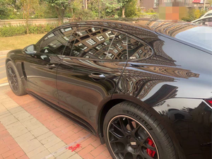 保时捷帕拉梅拉17-22 黑色 银色车窗亮条v 不锈钢材质