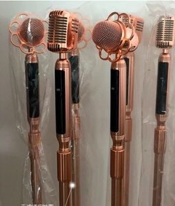 000人付款淘宝立杆麦 有线复古款摇麦