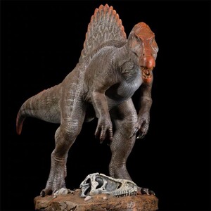 本心楠改 树脂雕像 全配无损 棘龙 侏罗纪公园