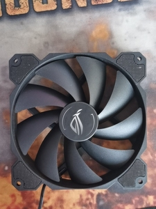 rog华硕玩家国度rog太阳神机箱风扇无光14cm厘米.