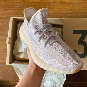 yeezy正品品质  椰子鞋350 淡粉 满天星