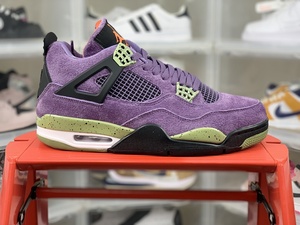 aj4乔4 紫色