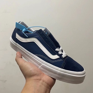 2022新款style 36藏蓝gd权志龙帆布鞋凹凸标男女翻