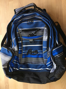 全新roots书包大容量初中高中生书包户外背包