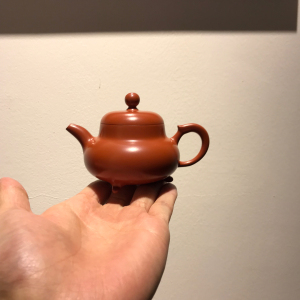 000人付款淘宝荣记池松荣潮州荣记手拉壶紫砂朱泥壶·三足如意壶