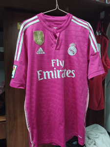 【正品】阿迪达斯 皇马1415赛季客场球衣,m码印号加雷斯贝