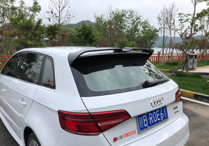 奥迪a3两箱版尾翼,改装尾翼,碳纤尾翼,海鸥翼,鸭翼,r款尾
