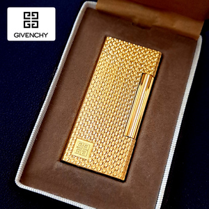 原装正品纪梵希打火机givenchy镀金打火机纯铜砂轮机纪梵希2000