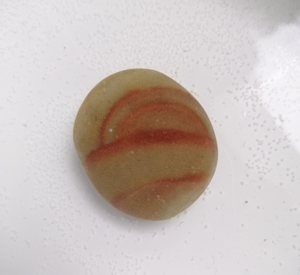 南京雨花石精品原石天然龙鳞石.砾岩质地.