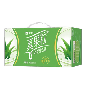 90小脚丫母婴连锁淘宝蒙牛真果粒草莓/黄桃/椰果/芦荟/蓝莓味牛奶