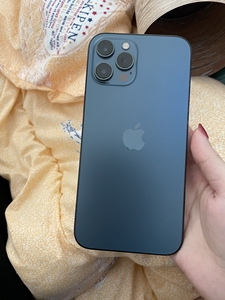 急售苹果12promax 256g海蓝色 走平台验机支持平台