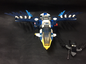 乐高 70003 乐高气功传奇 鹰隼战斗机 所见所得,包邮非