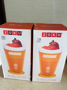 美国ZOKU正品  双层隔冷沙冰杯